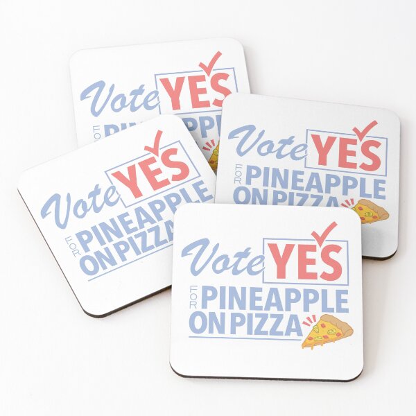 Artikelvorschau, Stimme mit JA! für Ananas auf Pizza entworfen und verkauft von nicgfx.