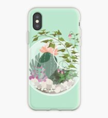 Vinilo o funda para iPhone Terrario redondo