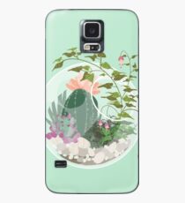 Funda/vinilo para Samsung Galaxy Terrario redondo