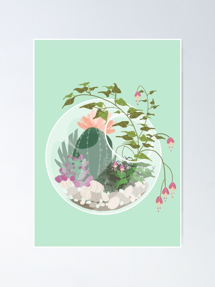 Vrijgekomen wij relais Round Terrarium" Poster for Sale by Jesstarts | Redbubble