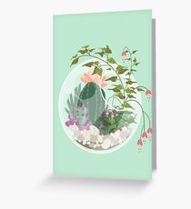 Round Terrarium Greeting Card