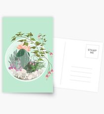 Round Terrarium Postcards
