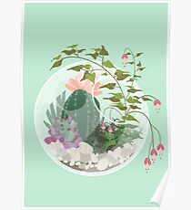 Rundes Terrarium Poster