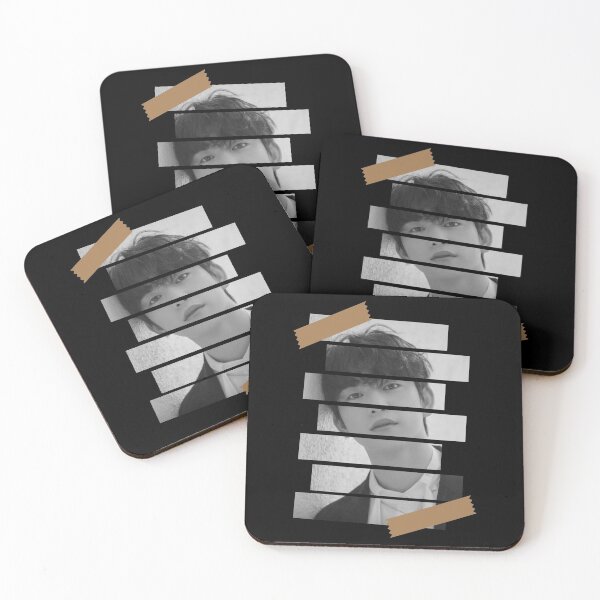 Item preview, Park Jinyoung GOT 7 Jinyoung Korean Kpop Monochrome Stripe Design designed and sold by Piosenka Art.