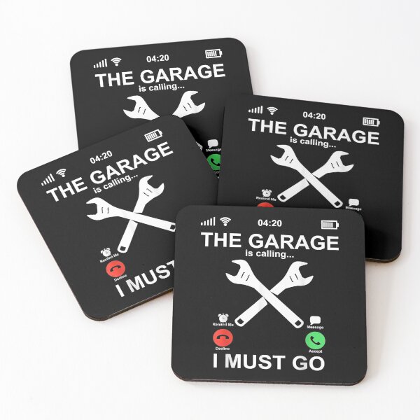 Item preview, The Garage Is Calling And I Must Go Funny Phone Screen Car, Mechanic Car Diesel Repair Vintage Gift designed and sold by Theobsessed01.