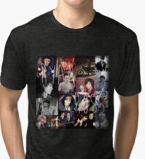 Camiseta de tejido mixto Colección collage Ryan Ross n__n
