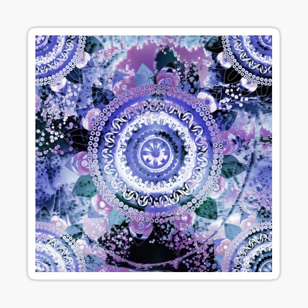 Hyacinth Mandala Sticker