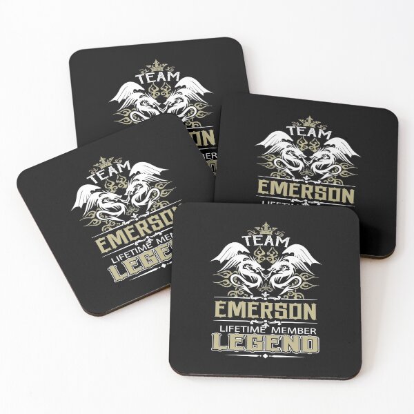 Item preview, Emerson Name T Shirt - Emerson Dragon Lifetime Member Legend Gift Item Tee designed and sold by oersjacque.