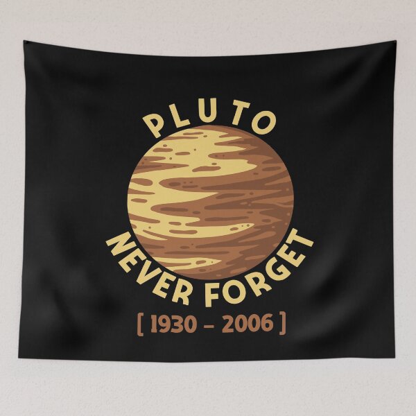 Item preview, Pluto Never Forget 1930-2006 T Shirt designed and sold by Hema Thilakaratne.