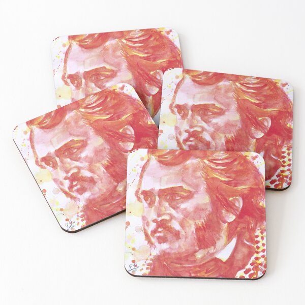 Item preview, GUSTAVE DORE watercolor portrait designed and sold by lautir.
