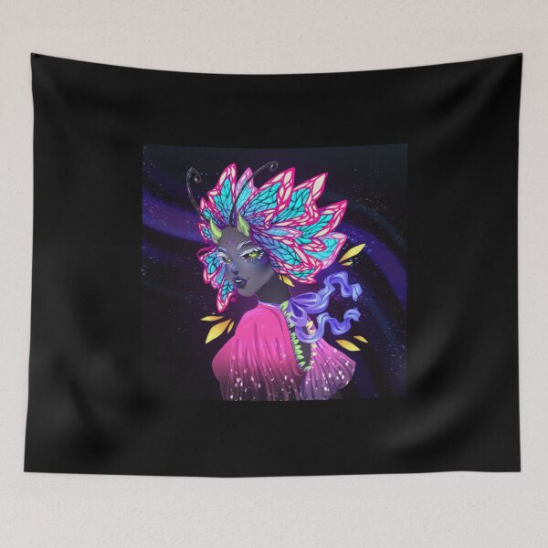Item preview, Butterfly demon lady  designed and sold by TomiKatomi.