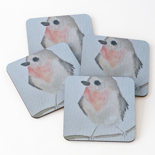 Item preview, Watercolor bird on branch designed and sold by grygiel5.