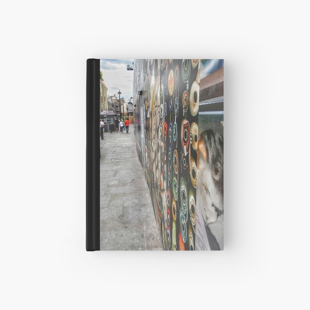 A walk down Soho Market London Hardcover Journal
