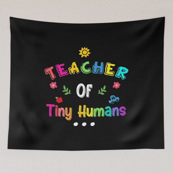 Item preview, Teacher of tiny humans welcome back to school designed and sold by Jannydesign.