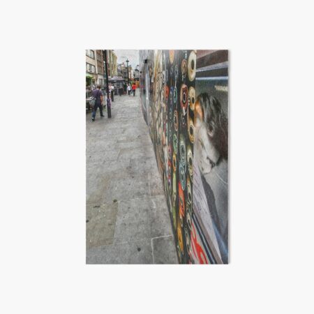 A walk down Soho Market London Art Board Print