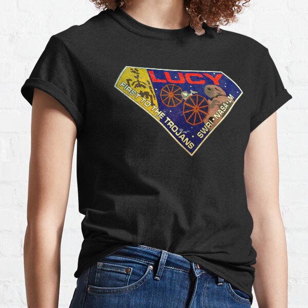 NASA patch for Lucy mission - vintage look Classic T-Shirt