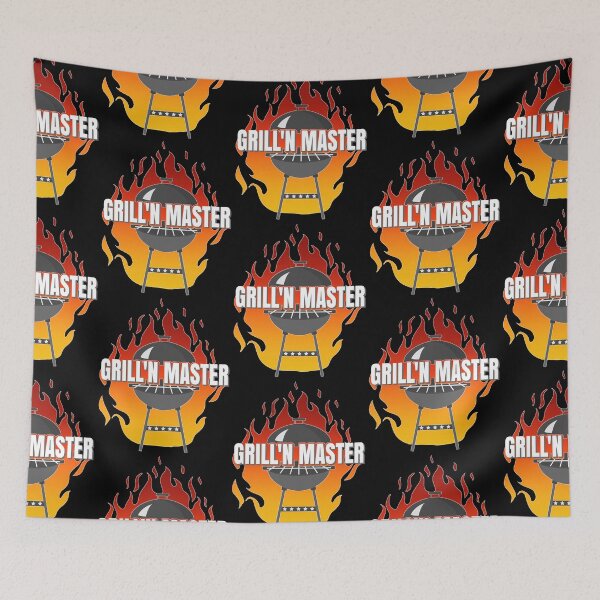Item preview, Grill'n Master BBQ Grilling Summer Barbecue Cookout Flames designed and sold by CharJens.