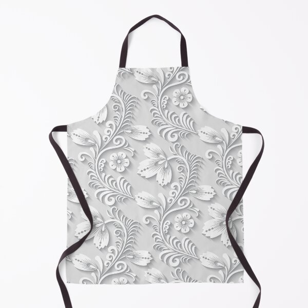 Item preview, 3d Floral White Ornament designed and sold by Ross-Sergey.