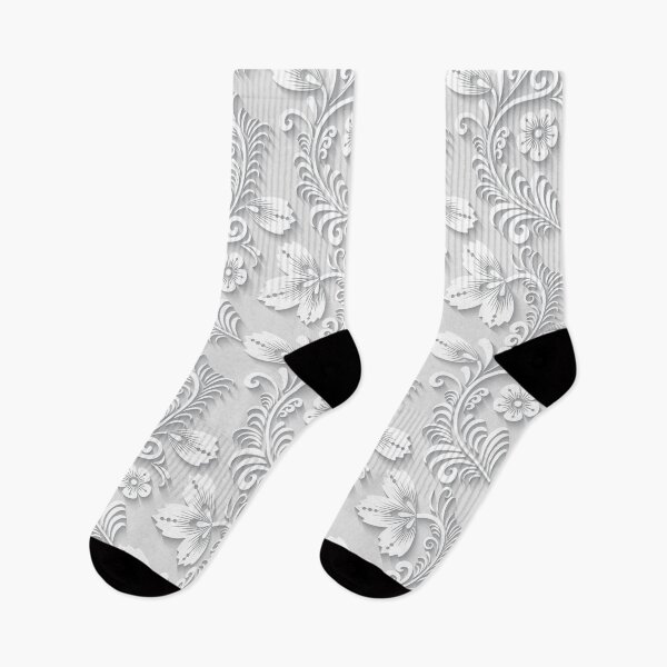 Item preview, 3d Floral White Ornament designed and sold by Ross-Sergey.