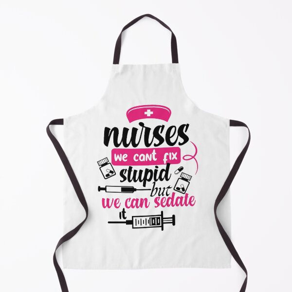 Item preview, Copy of nurses we can't fix stupid but we can sedate it funny nurse saying for nurses for mom for sister for friend designed and sold by mydreamcatcher.