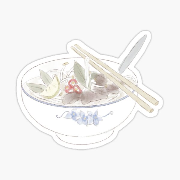 Item preview, Pho pho breaky, lunch and dinner designed and sold by theadhdjournal.