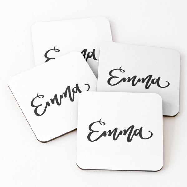 Item preview, Emma name sticker designed and sold by artbyjadmercph.