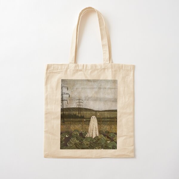 There's A Ghost in the Cabbage Patch Again... Cotton Tote Bag