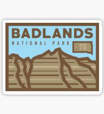 Badlands National Park stickers, gear! Sticker