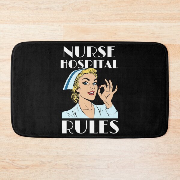 Item preview, Nurse Hospital Rules designed and sold by Hartics.