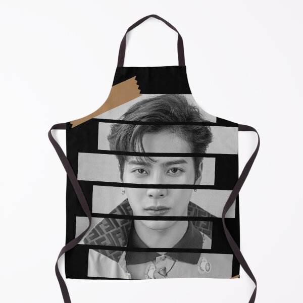 Item preview, Jackson Wang GOT 7 Jackson Korean Kpop Monochrome Stripe Design designed and sold by Piosenka Art.