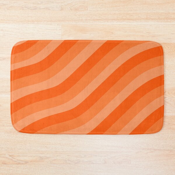 Item preview, Orange Color Wave Pattern designed and sold by Mint-Rose.