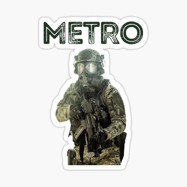 Artikel-Vorschau von Metro-Soldat stehend, designt und verkauft von Retro-Design.