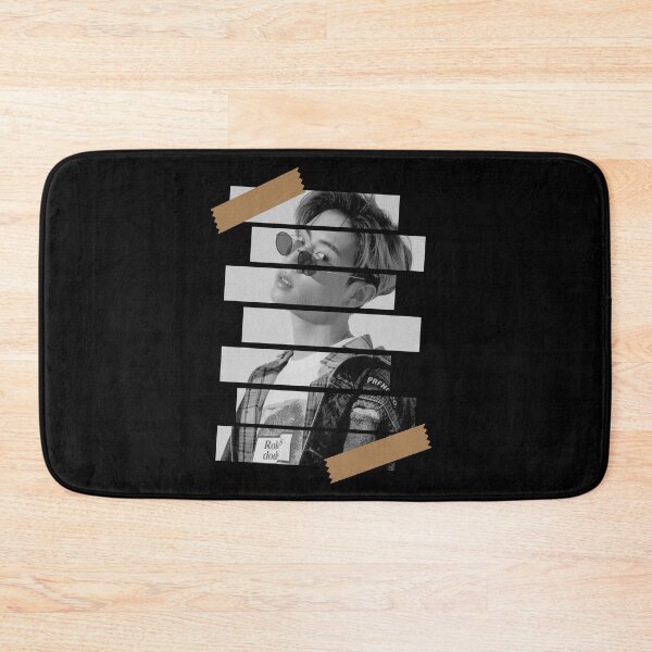 Item preview, Mark Tuan GOT 7 Mark Korean Kpop Monochrome Stripe Design designed and sold by Piosenka Art.