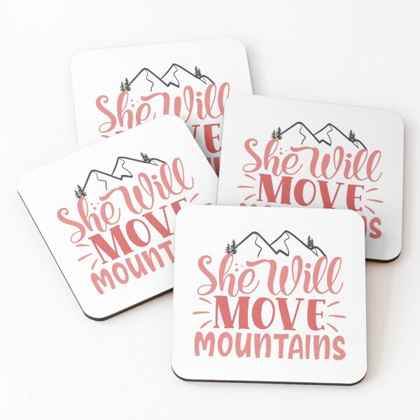 Item preview, She will move mountains designed and sold by Kidzz.