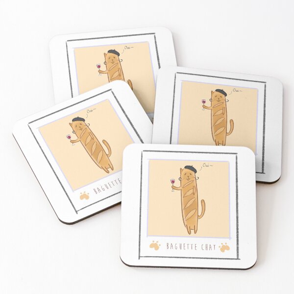 Item preview, cat-BAGUETTE CHAT designed and sold by Sweets-trolley.