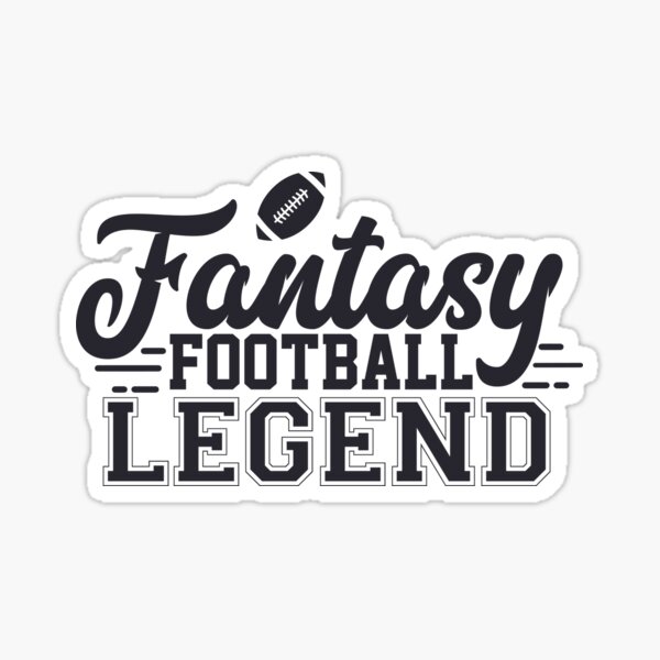 "Fantasy Football" Sticker for Sale by SenGift Redbubble