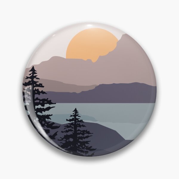 Item preview, Mountain lake sunrise designed and sold by BattaAnastasia.