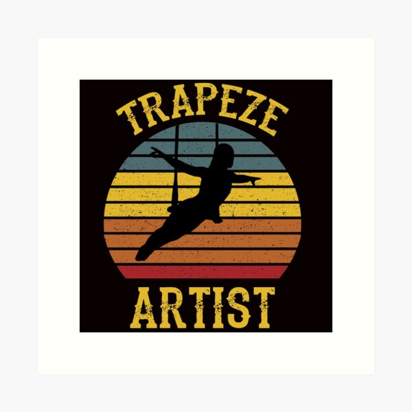 Item preview, Vintage Trapeze Artist, Aerial Silk Girl, Aerial Silks, Trapeze,  Aerial Silks, Circus, Funny Lyra designed and sold by Aerial Addicts.