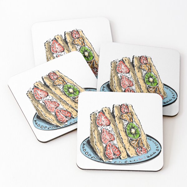 Item preview, Ilustración de sándwiches de frutas designed and sold by lynnsgenesis.
