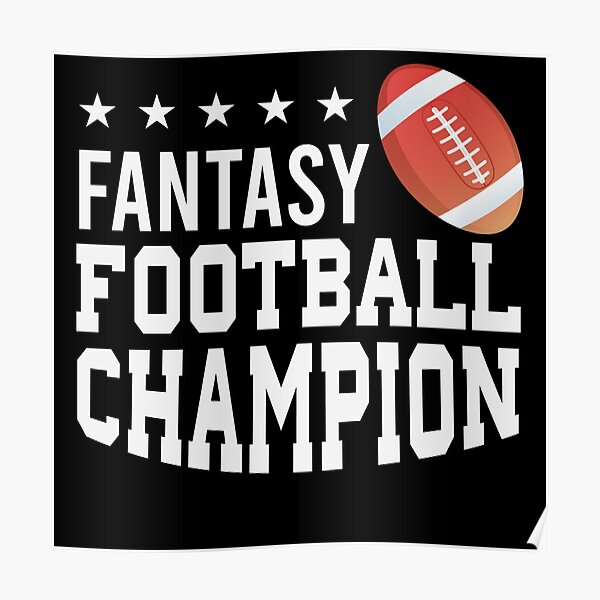 "Fantasy Football" Poster by SenGift Redbubble
