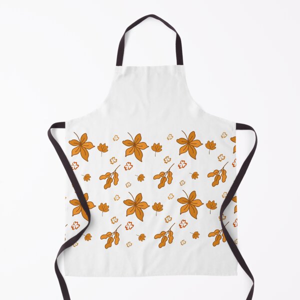 Item preview, Autumn leaves pattern designed and sold by ns-dot-design.