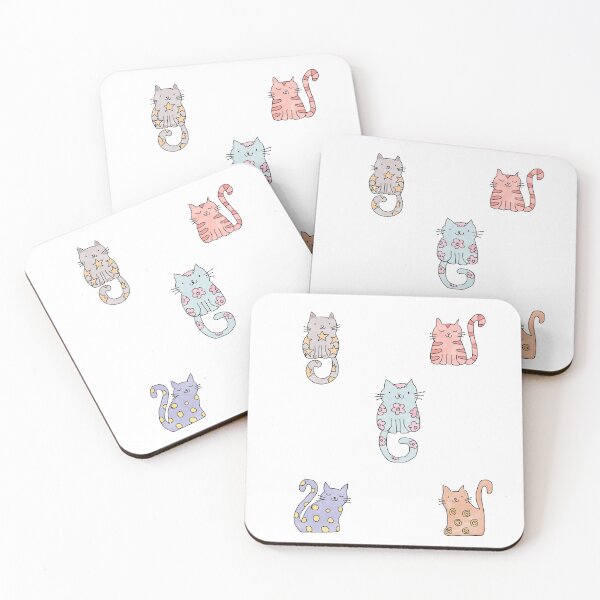 Item preview, Cute cats (set 1) designed and sold by Safi-Designs.