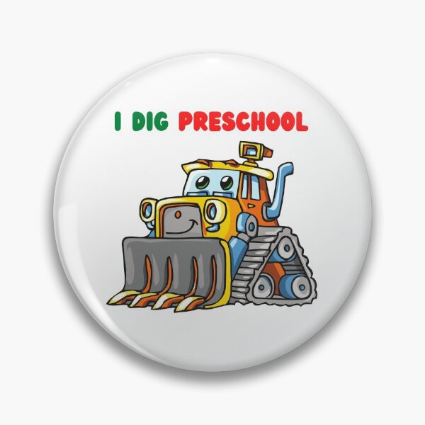 Item preview, I Dig Preschool designed and sold by Chanchane Store.