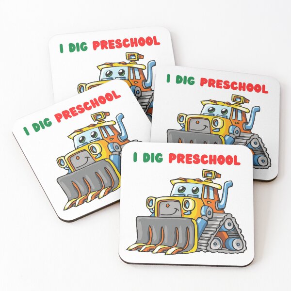 Item preview, I Dig Preschool designed and sold by Chanchane Store.