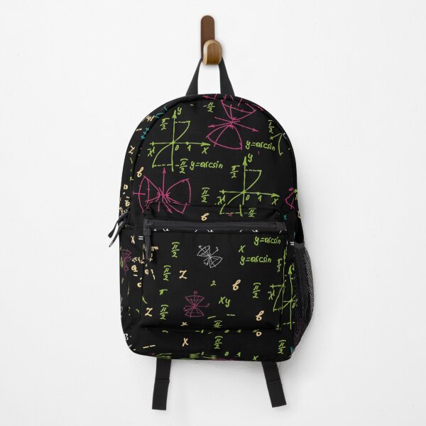 Item preview, funny math backpack designed and sold by Wideworld.