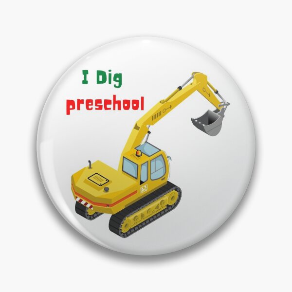 Item preview, I Dig Preschool designed and sold by Chanchane Store.