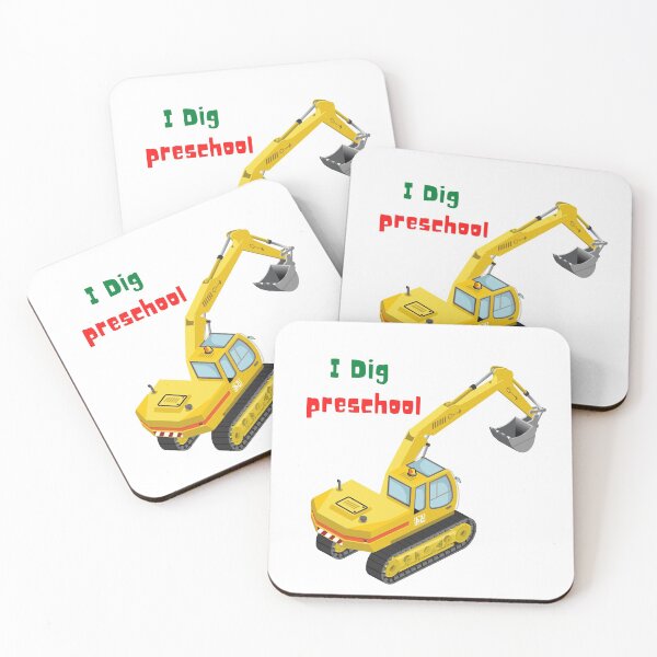 Item preview, I Dig Preschool designed and sold by Chanchane Store.