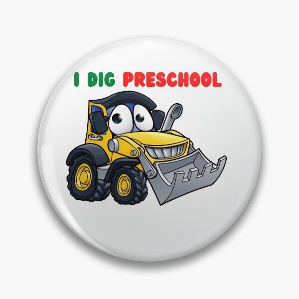 Item preview, I Dig Preschool designed and sold by Chanchane Store.