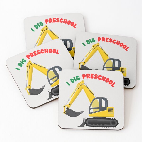 Item preview, I Dig Preschool designed and sold by Chanchane Store.