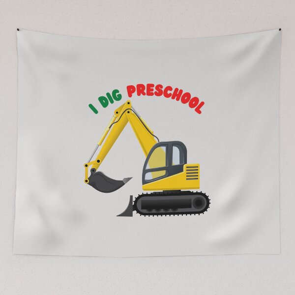 Item preview, I Dig Preschool designed and sold by Chanchane Store.